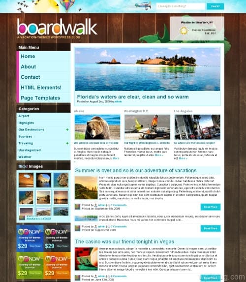 BoardWalk Premium WordPress Theme