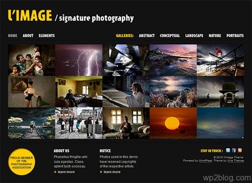 L’Image Photography WordPress Theme
