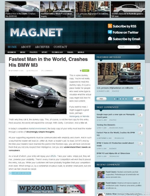 Magnet Premium WordPress Theme