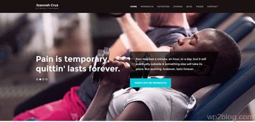 Fitness WordPress Theme Collection