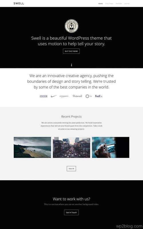 Swell WordPress Theme