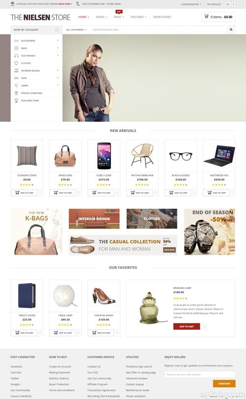 Nielsen WordPress Theme