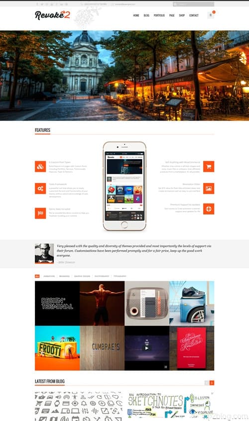 Revoke2 WordPress Theme