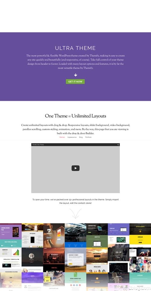 Ultra WordPress Theme