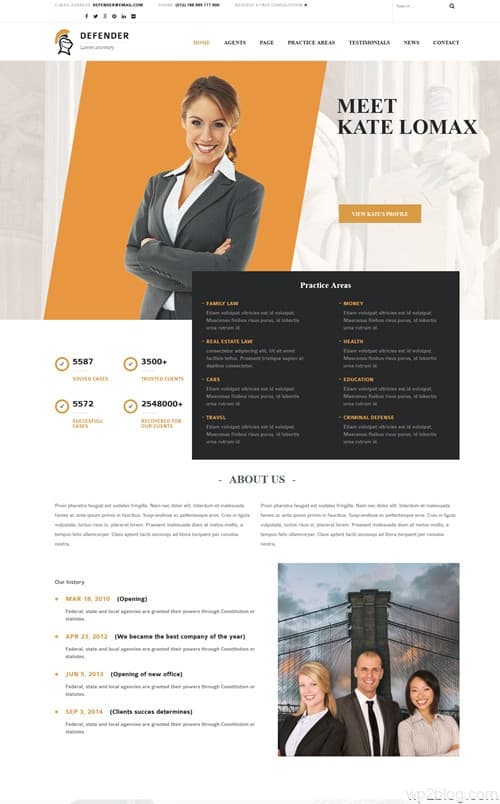 Defender WordPress Theme