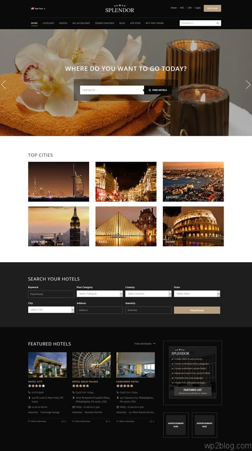 Splendor WordPress Theme