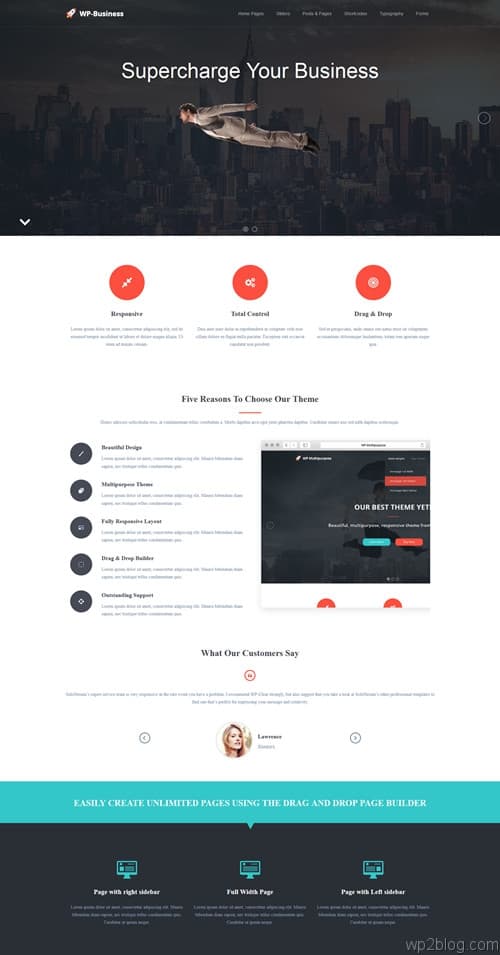 WP-Business WordPress Theme