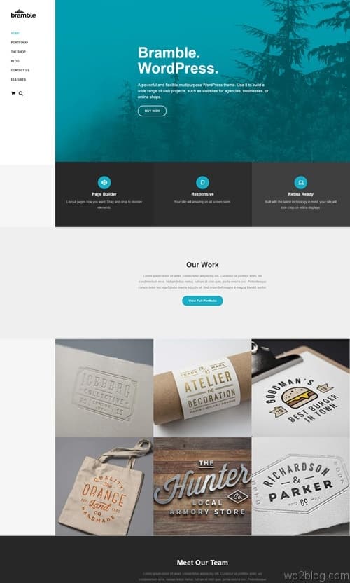 Bramble WordPress Theme