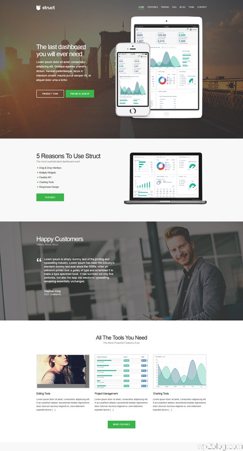 Struct WordPress Theme