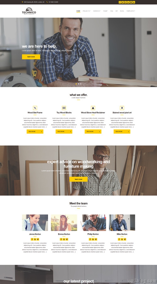 Technico WordPress Theme