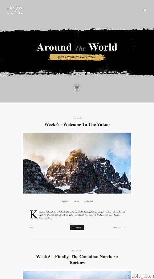 The Trip WordPress Theme