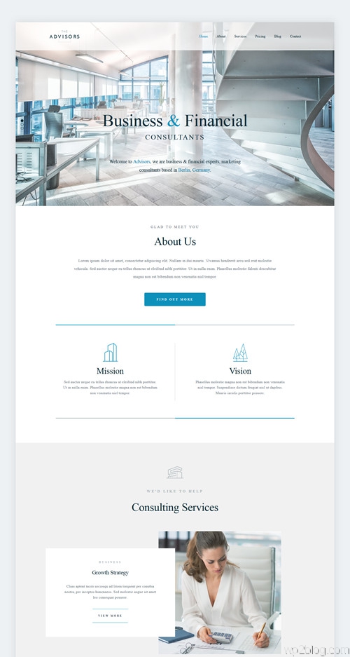 the-advisors-wordpress-theme