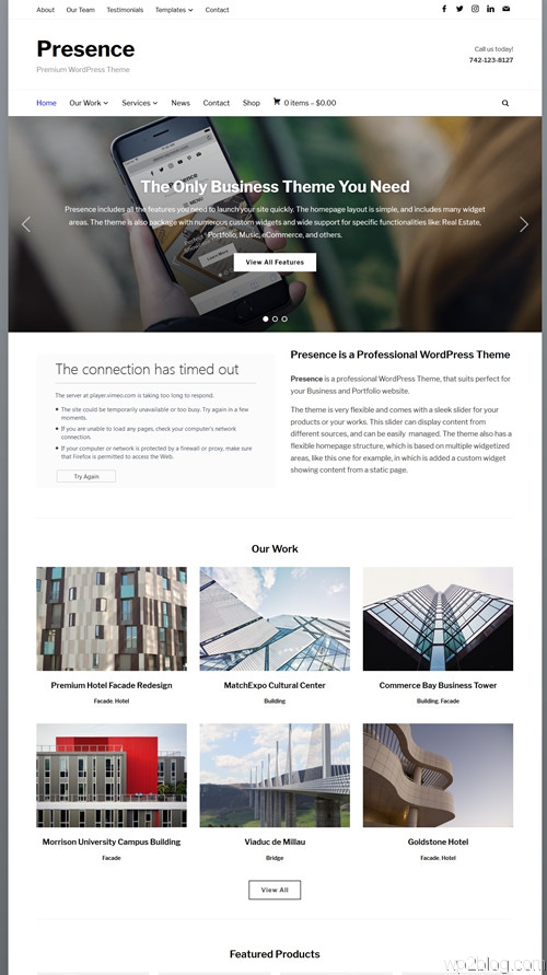 Presence WordPress Theme