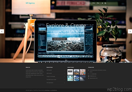 wp-agency wordpress theme