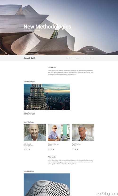 Koehn WordPress Theme