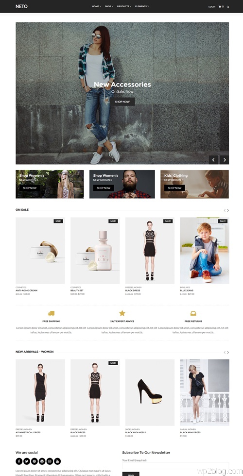 Neto WordPress Theme