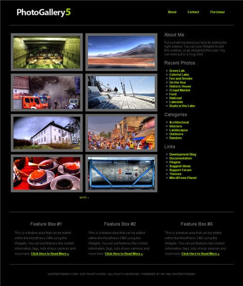 Photo Gallery 5 Theme