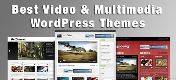 video and multimedia wordpress themes