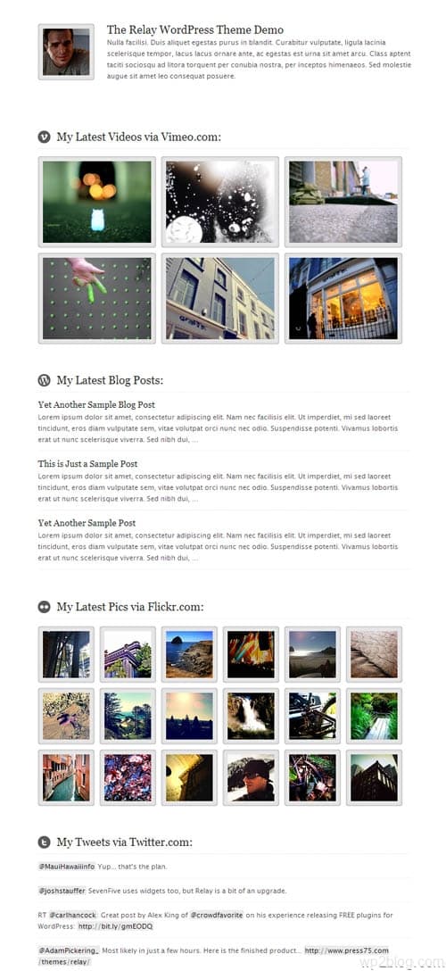 Relay Premium WordPress Theme