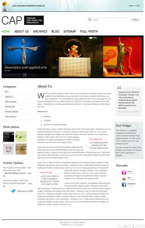 Cap Premium WordPress Theme