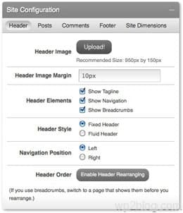 Site-Configuration