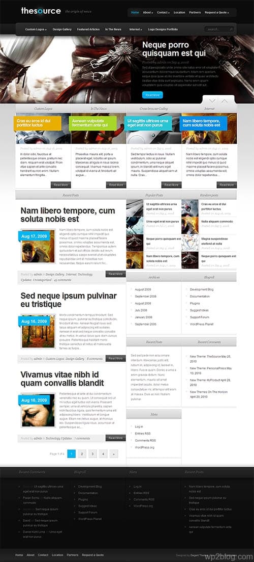 The Source Premium WordPress Theme