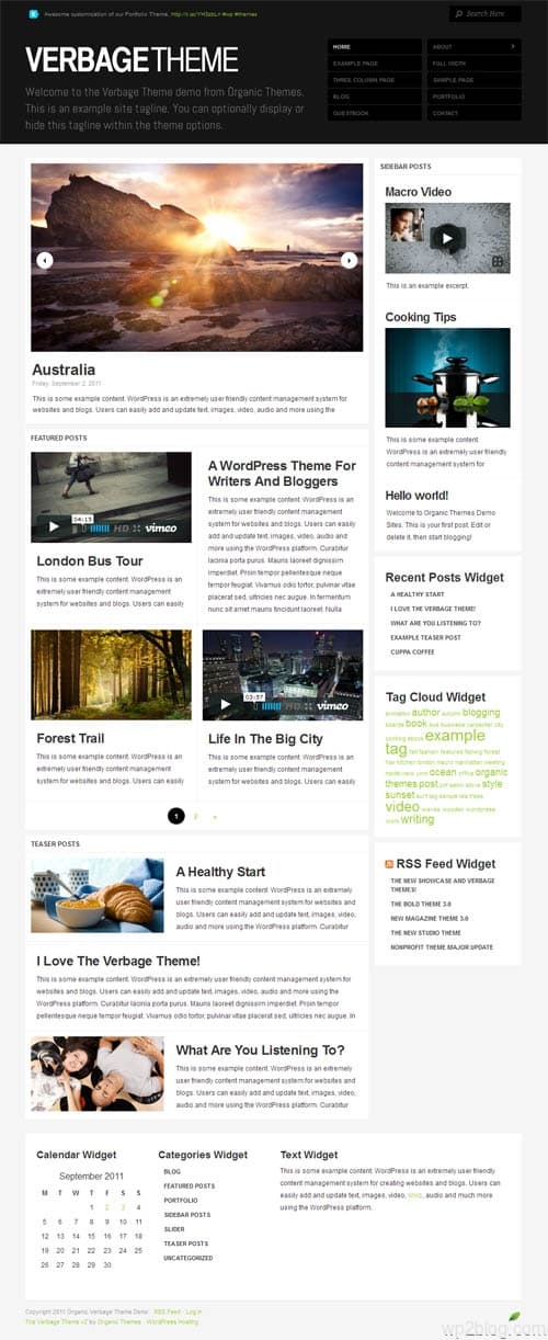 Verbage 2.0 Premium WordPress Theme