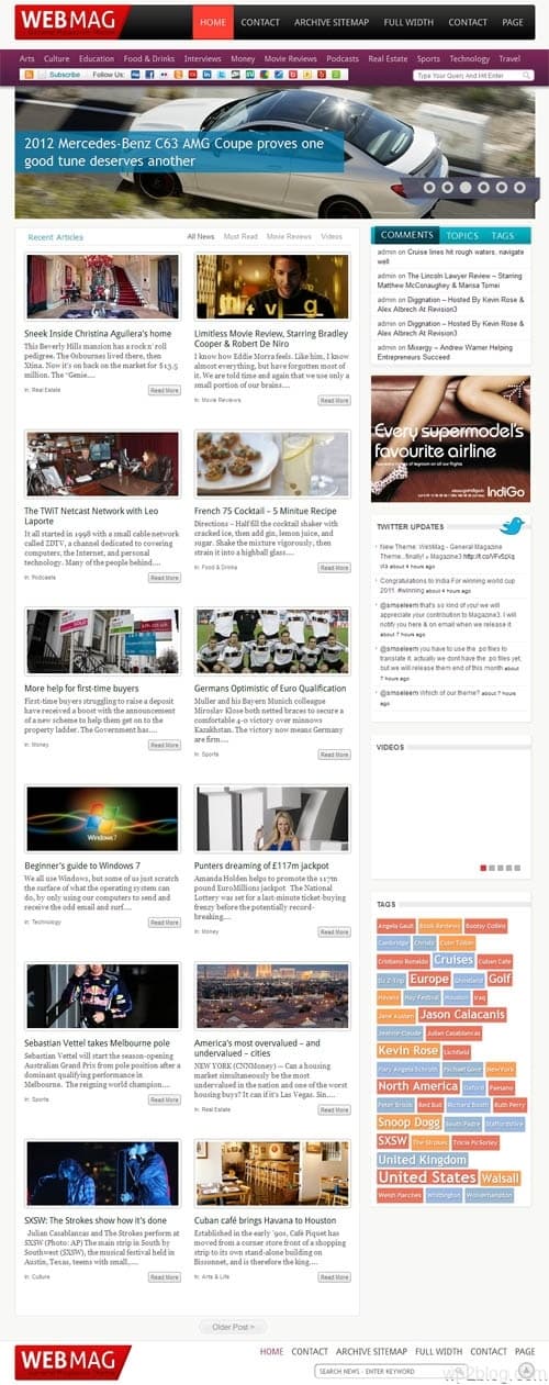 Web Mag Premium WordPress Theme