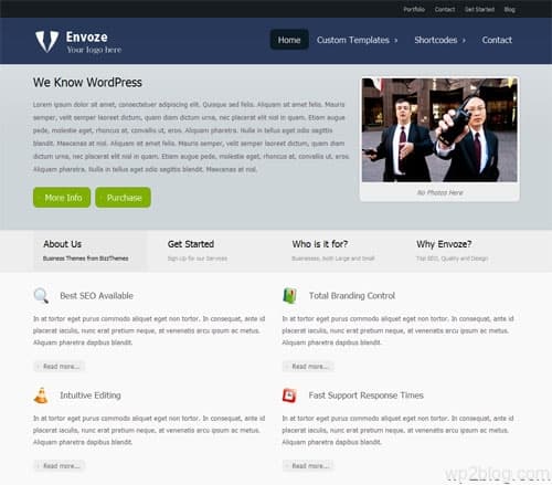 envoze wordpress theme