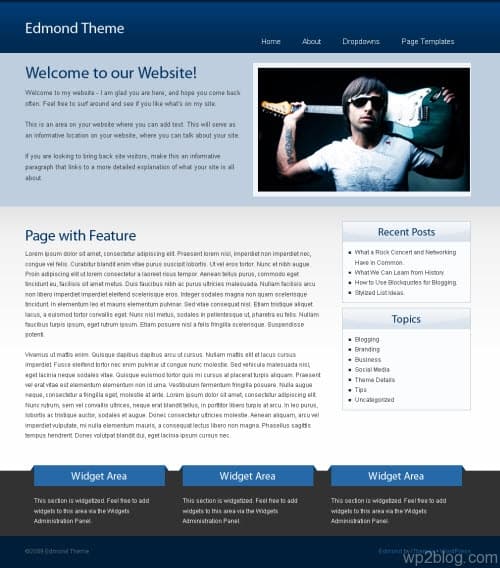 Edmond Business WordPress Theme