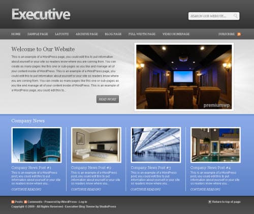 executive-studiopress-wordpress-theme