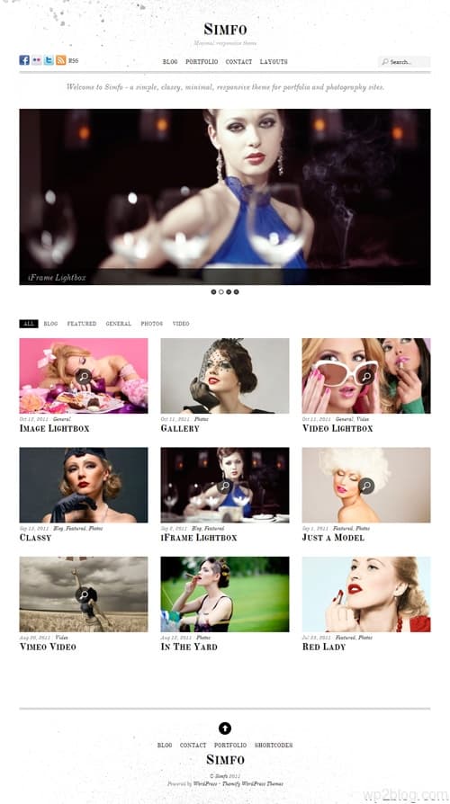 Simfo Responsive WordPress Theme