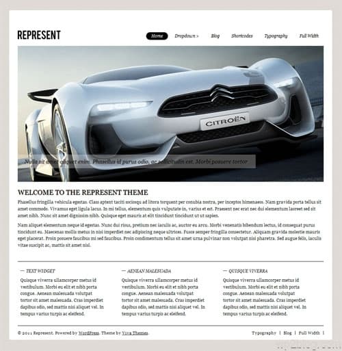 Represent Business WordPress Theme