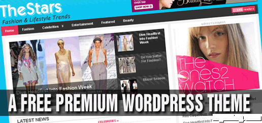 the stars wordpress theme