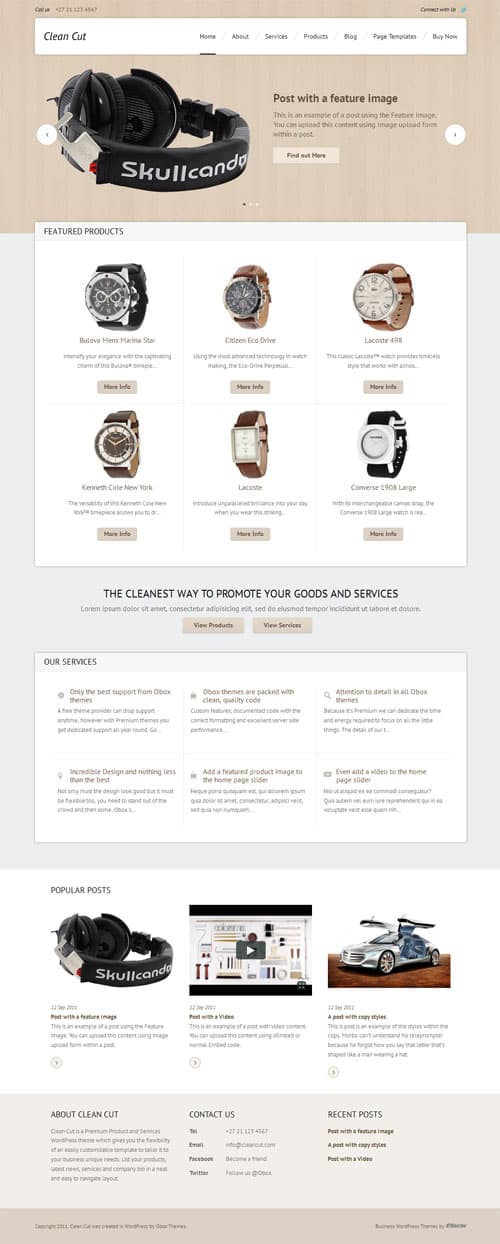 clean-cut-wordpress-theme