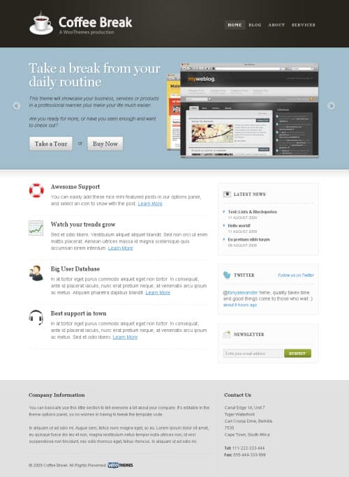 coffee-break-wordpress-theme