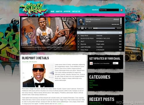 Tribal WordPress Theme