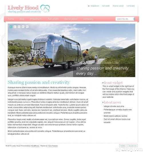 Lively Hood Premium WordPress Theme