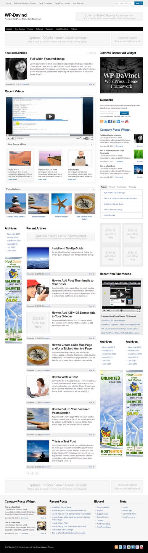 wp-davinci-wordpress-theme