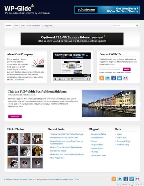 wp-glide wordpress theme