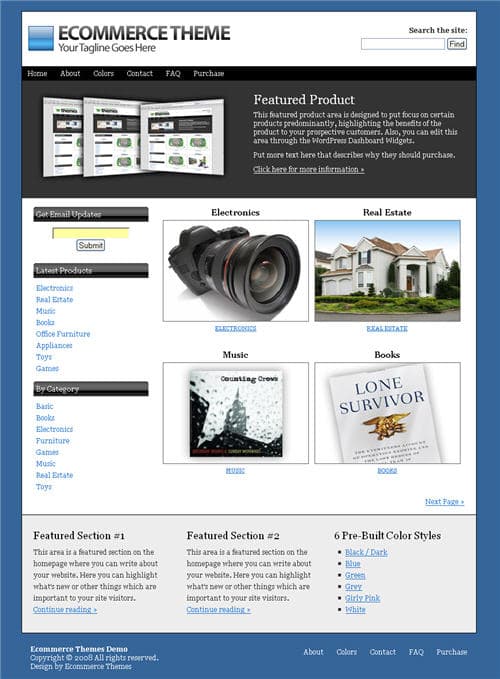 Ecommerce WordPress Theme