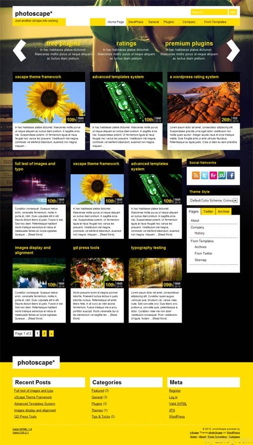 photoscape-wordpress-theme