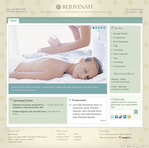 rejevenate wordpress theme