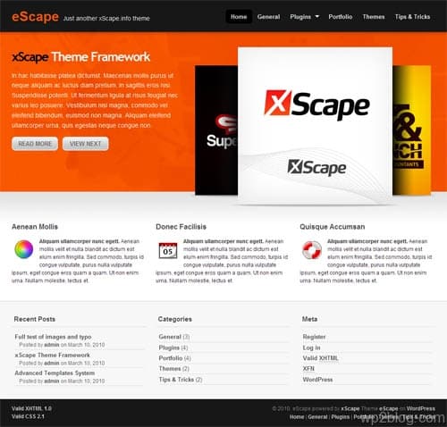 escape-wordpress-theme