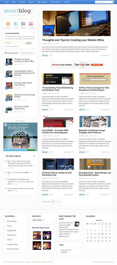 smartblog-wordpress-theme