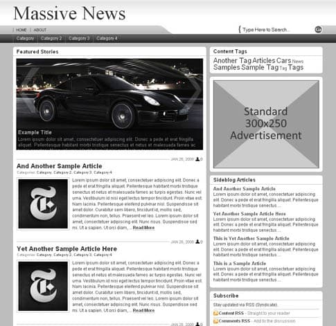 Massive News Theme