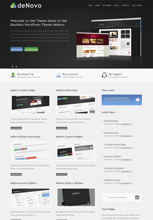 denovo-wordpress-theme