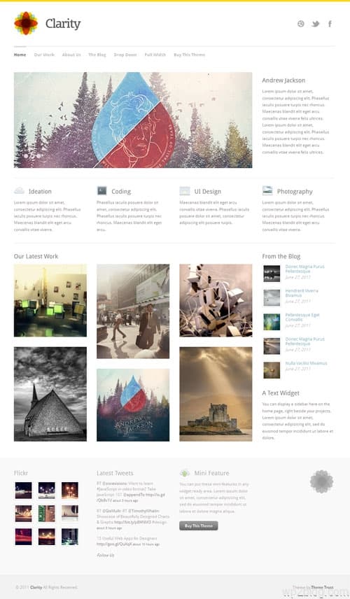 clarity-wordpress-theme