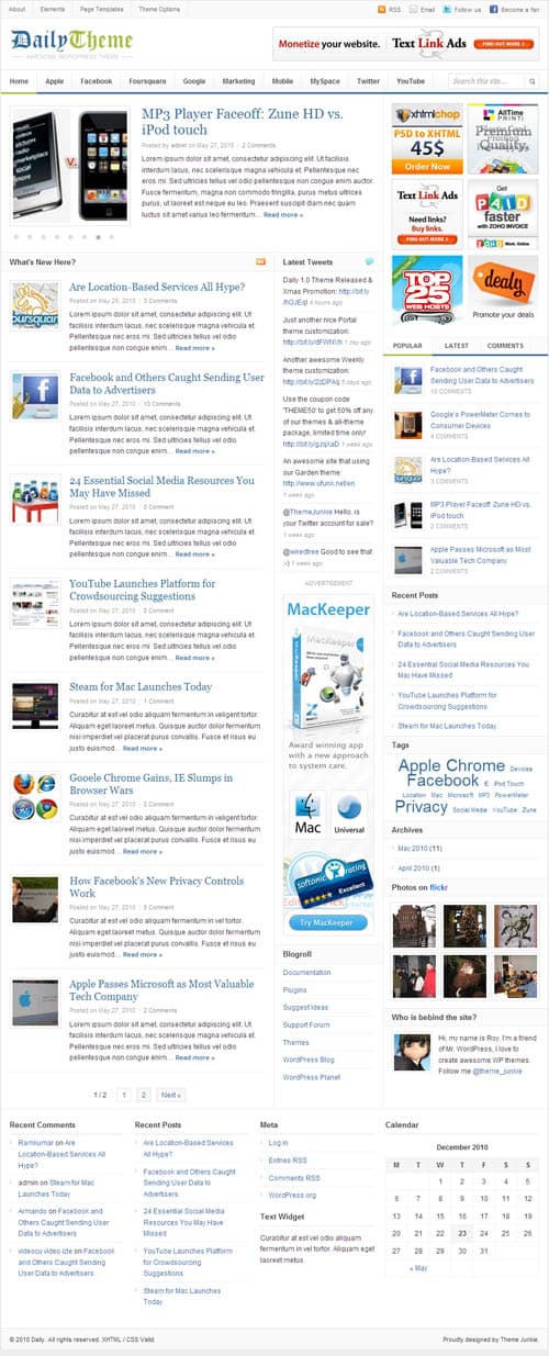 daily-wordpress-theme