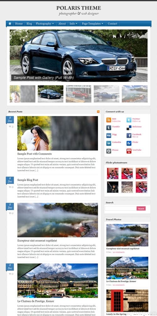 Polaris Premium WordPress Theme